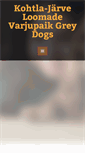 Mobile Screenshot of greydogs.ee