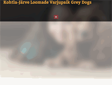 Tablet Screenshot of greydogs.ee